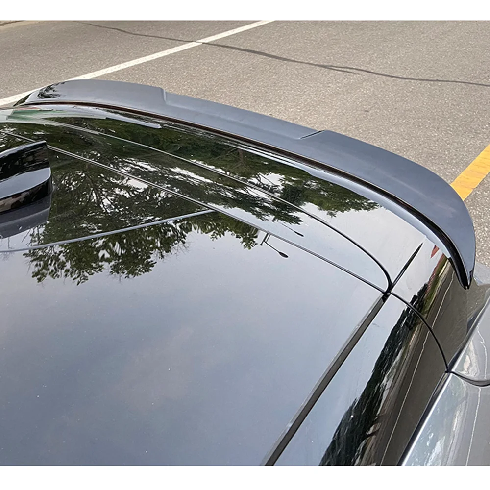 Lesklá Čierna/Carbon Fiber Vzhľad Zadný Spojler Strešný Kufor Chvost Krídlo Pre Ford Mustang Mach E 2021 2022 Do Auta Styling . ' - ' . 2