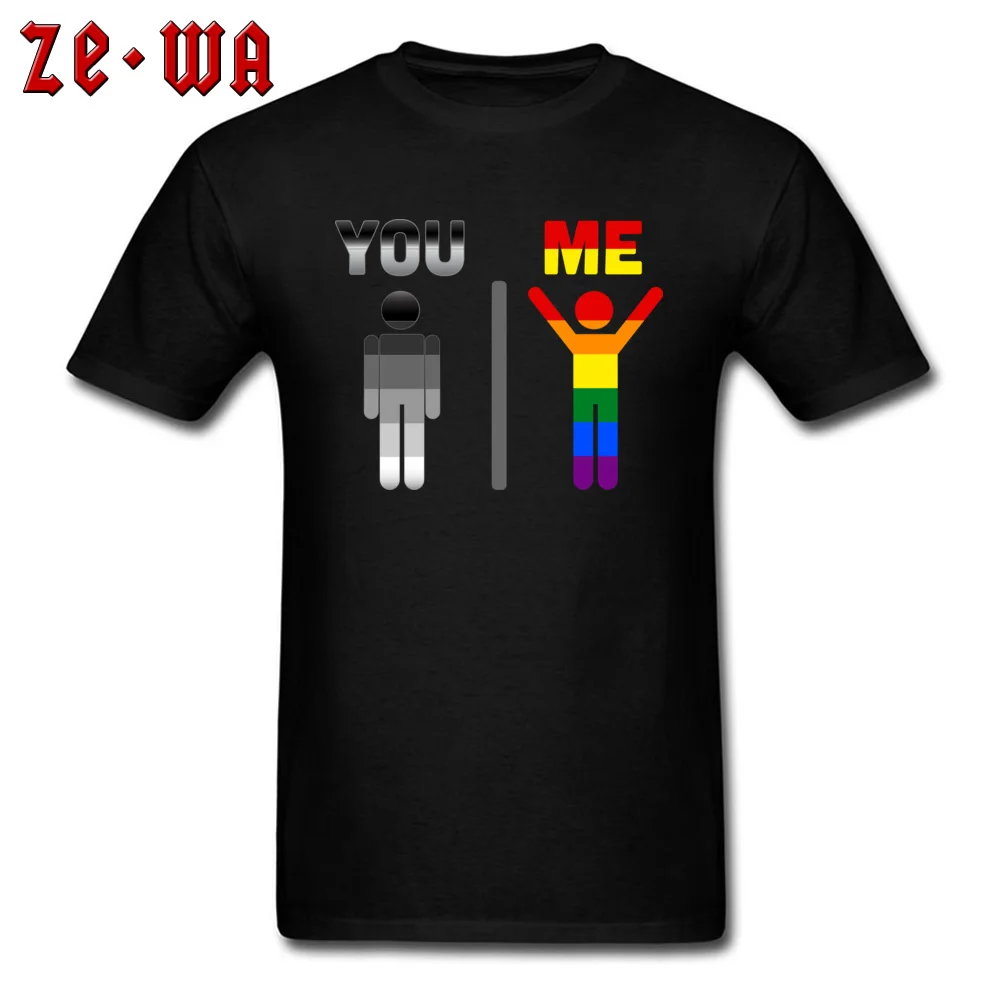 LGBT Vás & Úžasné Mi T-shirt Gay Pride T Shirt Jedinečný Dizajn Letné Oblečenie Bavlna Čierne Tričko Zábavné Topy Darček k Narodeninám Tees . ' - ' . 0