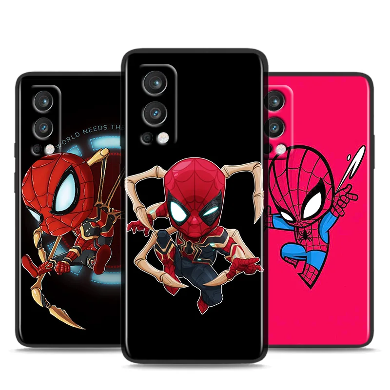 Marvel Roztomilý Spiderman Pre OnePlus 11 9R 10R 9 8T 8 7T 7 6T 6 5T Pro Nord N300 N100 N200 N20 N10 2 CE2 Black Telefón Prípade . ' - ' . 0