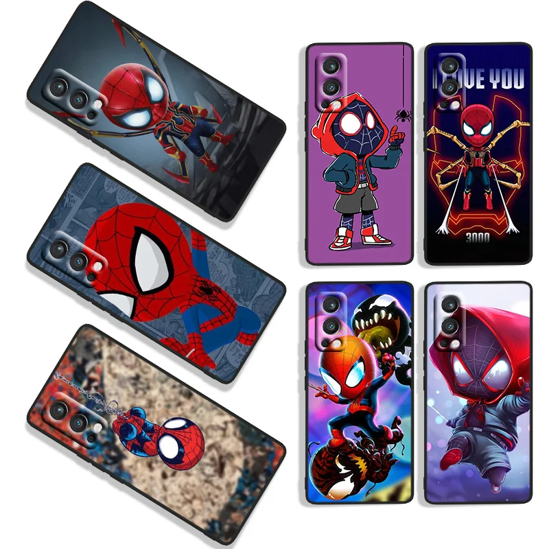 Marvel Roztomilý Spiderman Pre OnePlus 11 9R 10R 9 8T 8 7T 7 6T 6 5T Pro Nord N300 N100 N200 N20 N10 2 CE2 Black Telefón Prípade . ' - ' . 1