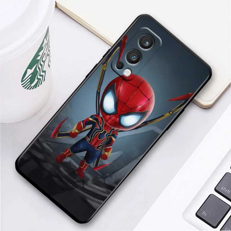 Marvel Roztomilý Spiderman Pre OnePlus 11 9R 10R 9 8T 8 7T 7 6T 6 5T Pro Nord N300 N100 N200 N20 N10 2 CE2 Black Telefón Prípade . ' - ' . 2