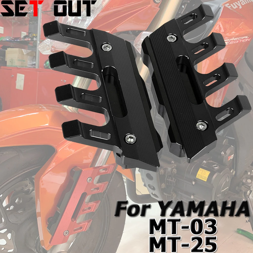 Motocyklové príslušenstvo predný brzdový kotúč strmeň chránič výbava kryt kryt pre Yamaha MT03 MT25 všetky rokov MT-03 MT-25 mt03 mt25 . ' - ' . 0