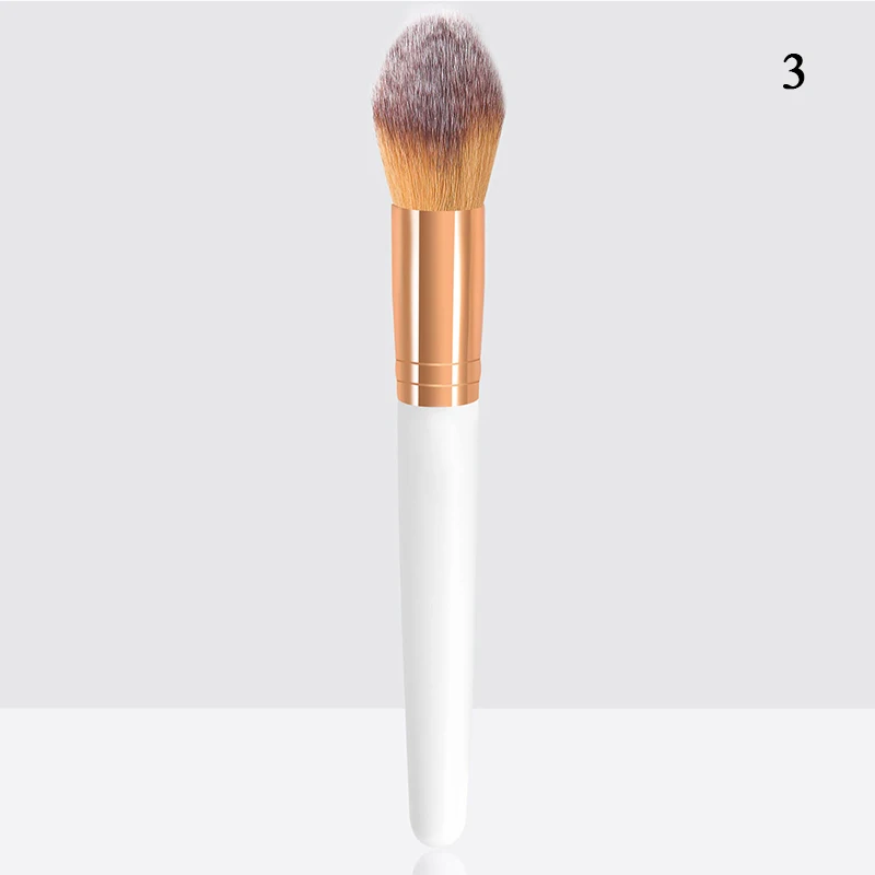 Multifunkčné Nadácie Štetec Plochý Top Face Korektor Ženy Kefa Prenosné Blush Brush Načechraný Mäkké Powder Brush Make-Up Nástroj . ' - ' . 2