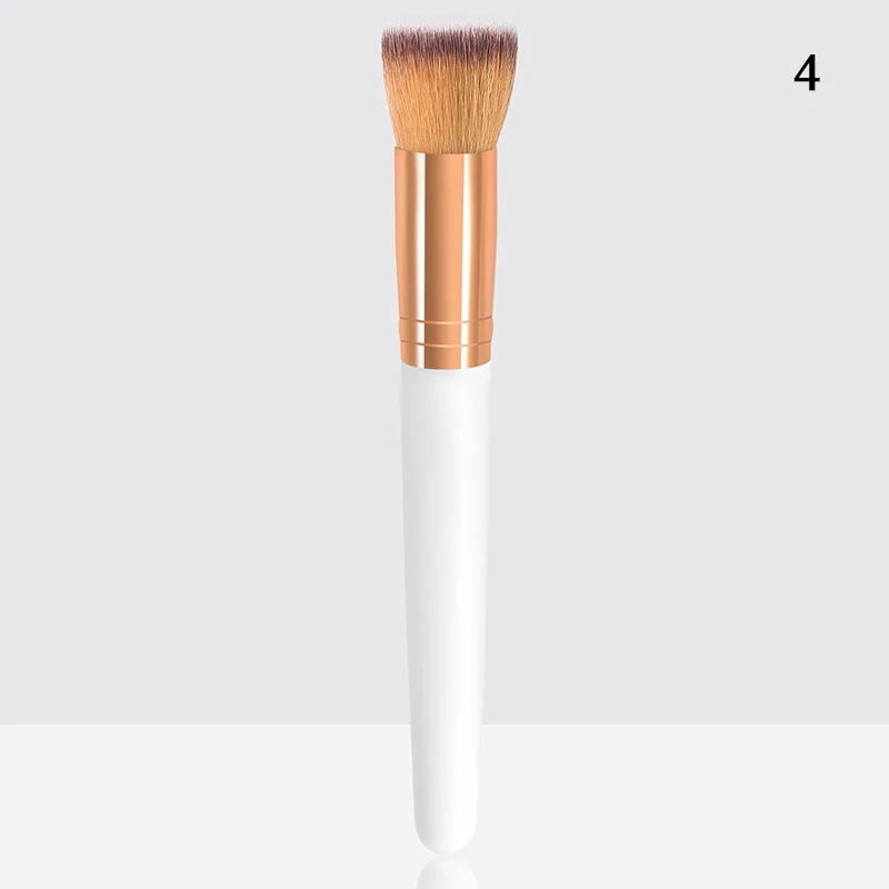 Multifunkčné Nadácie Štetec Plochý Top Face Korektor Ženy Kefa Prenosné Blush Brush Načechraný Mäkké Powder Brush Make-Up Nástroj . ' - ' . 3