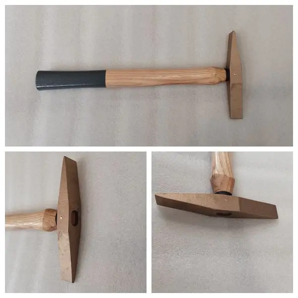 Non iskrenie nástroje drvič jack vŕtačky hliníkový bronz 0,4 kg škálovanie kladivo s drevom handel . ' - ' . 4