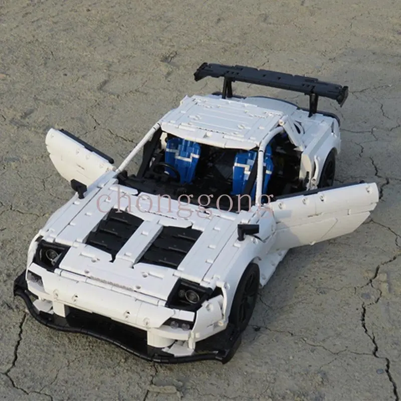 Nová MOC-46448 1:8 rozsahu super športové auto Model RX7 FD Buiding Auta Tvorcovia Blok Tehly Hračky pre Deti Narodeninám Chlapci Nastaviť . ' - ' . 2