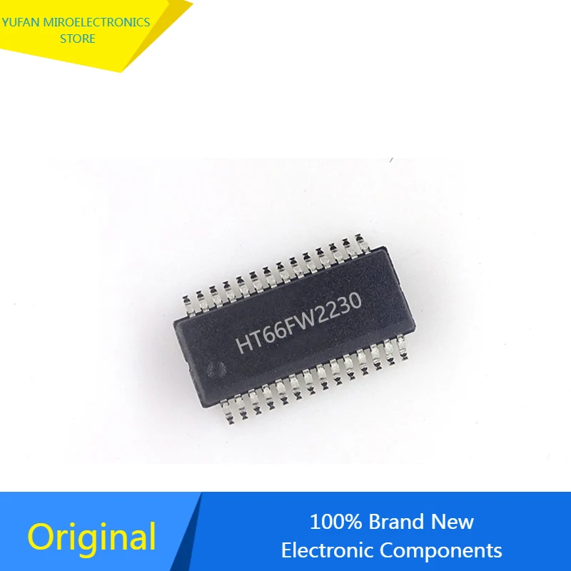 Nové 10pcs/Veľa HT66FW2230 SSOP28 Bezdrôtovú Nabíjačku A/D Flash MCU IC Čip 8 Bitový Mikroprocesor ASSP Plnenie Integrovaný Obvod . ' - ' . 0
