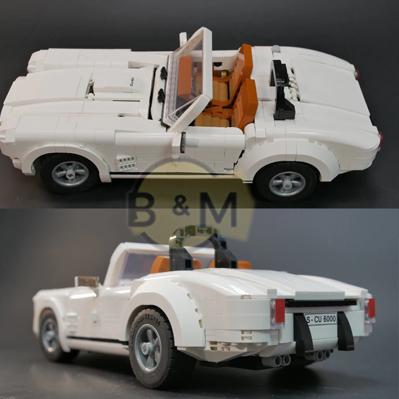 NOVÉ 1464PCS Shelby Cobra 427 modelu auta buiding auta blok self-locking tehly hračka narodeniny vianočný darček . ' - ' . 4