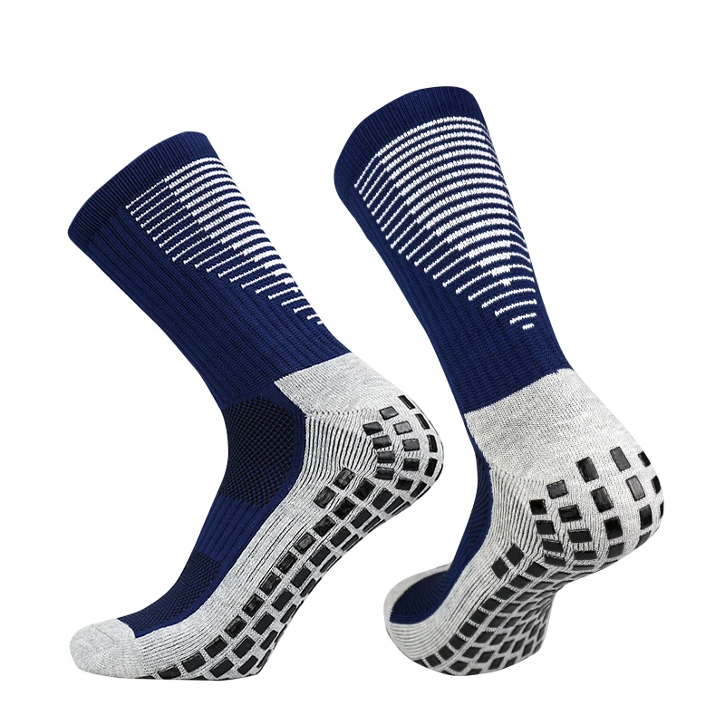Nové Vonkajšie Športové Priedušná Pot-absorpciu Futbal Ponožky Profesionálnej Súťaži Školenia Non slip Silicone Futbal Ponožky . ' - ' . 4