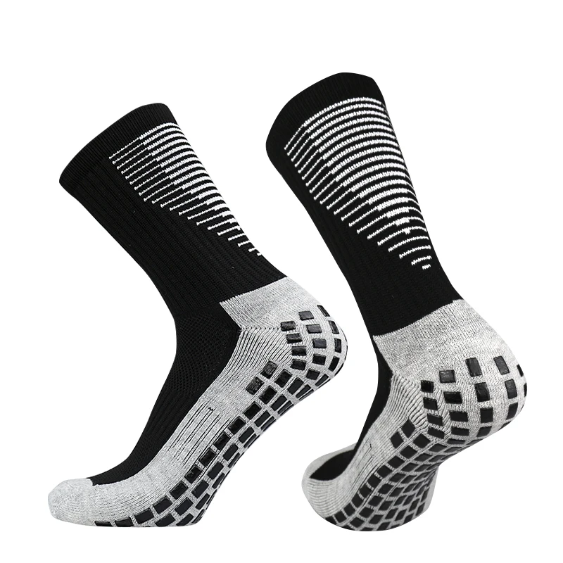Nové Vonkajšie Športové Priedušná Pot-absorpciu Futbal Ponožky Profesionálnej Súťaži Školenia Non slip Silicone Futbal Ponožky . ' - ' . 5