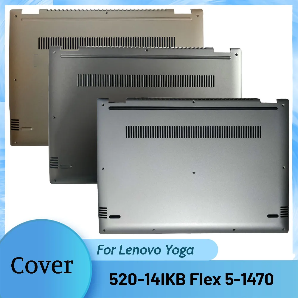 Nový Notebook Prípade Lenovo Yoga 520-14 520-14IKB Flex 5-1470 Spodný Kryt Zlato AP1YM000120/Strieborná AP1YM000110/Šedá AP1YM000130 . ' - ' . 0