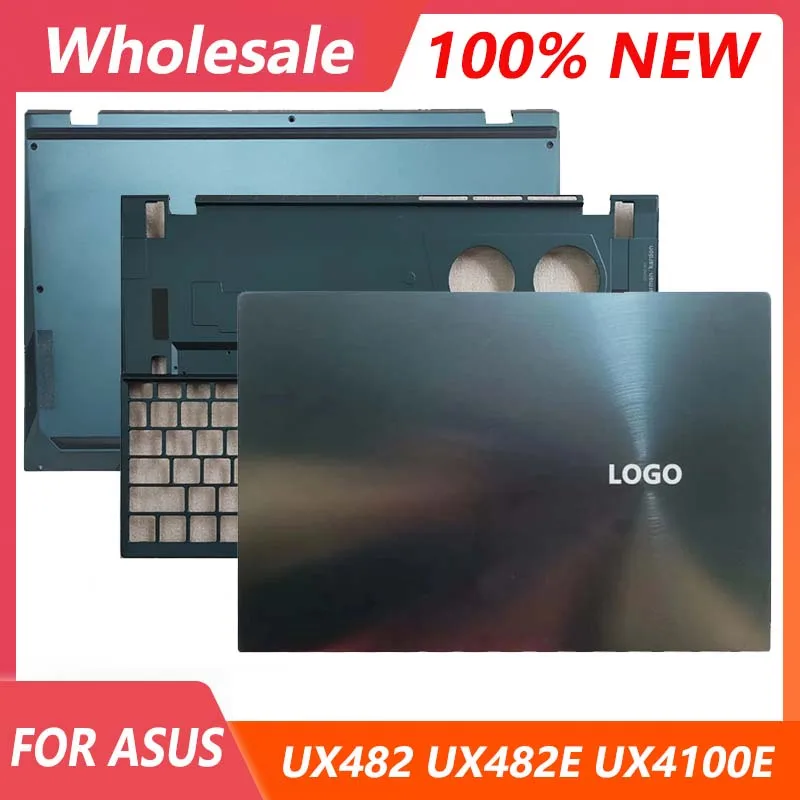 Nový Notebook, Top puzdro Pre ASUS Zenbook Duo 14 UX482 UX482E UX482EA UX4100E LCD Displej Zadný Kryt opierka Dlaní Nižšie Spodnej Prípade Panel . ' - ' . 0