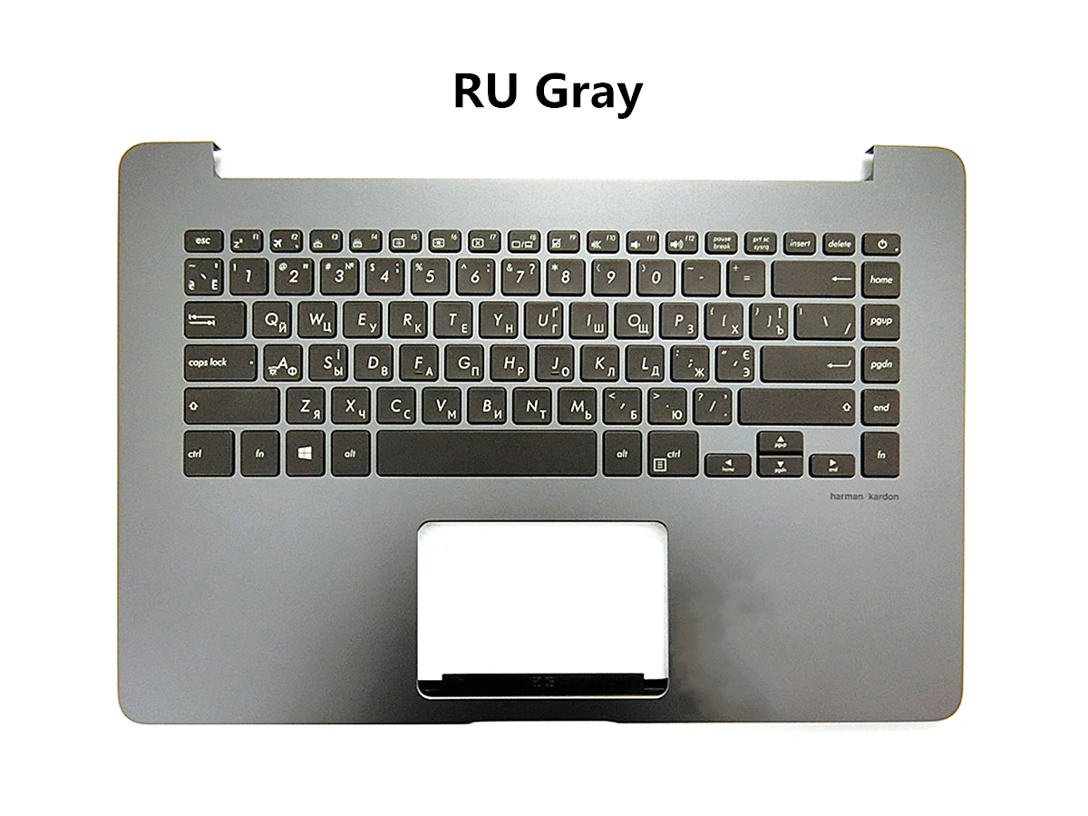 Nový, Originálny Notebook US/EU/CZ/RU/UA/GR/AR podsvietenie Klávesnice Shell/Obal/puzdro pre Asus ZenBook UX530 UX530UX UX530UQ U5100 U5100U . ' - ' . 2