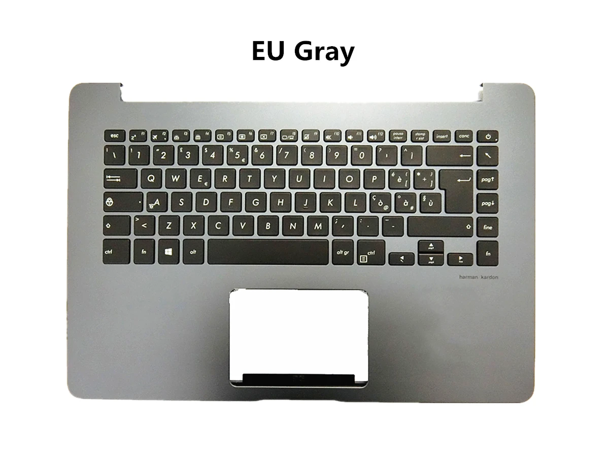 Nový, Originálny Notebook US/EU/CZ/RU/UA/GR/AR podsvietenie Klávesnice Shell/Obal/puzdro pre Asus ZenBook UX530 UX530UX UX530UQ U5100 U5100U . ' - ' . 4