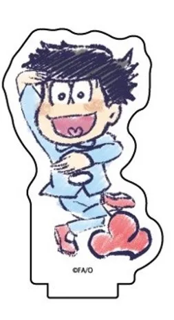 NOVÝ Stojan Model Doska Cosplay Hračka pre Matsuno Jushimatsu Todomatsu Anime Pán Osomatsu San Mini Akcia Obrázok Bábika Akryl Darček . ' - ' . 2