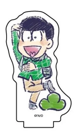 NOVÝ Stojan Model Doska Cosplay Hračka pre Matsuno Jushimatsu Todomatsu Anime Pán Osomatsu San Mini Akcia Obrázok Bábika Akryl Darček . ' - ' . 3