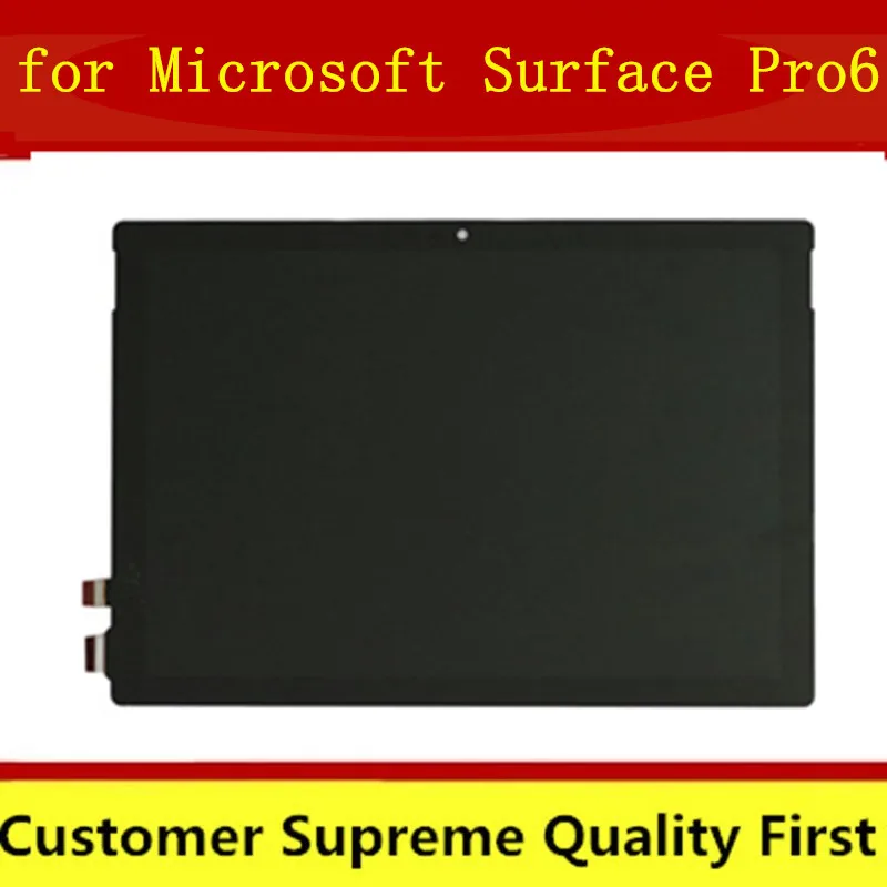 Náhradné LCD displej Pre Microsoft Surface Pro6 Pro 6 LCD Displej Dotykový Displej Digitalizátorom. Montáž 12.3