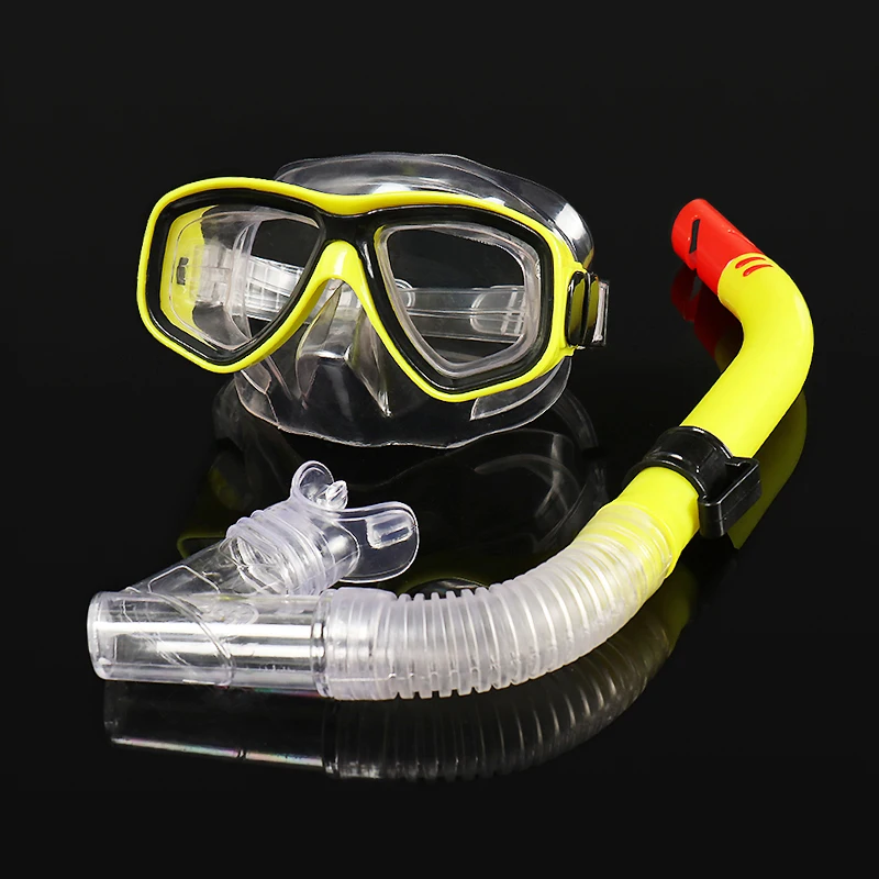 OEM potápačské vybavenie deti Potápanie Maska ank šnorchel Trubice Shockproof Anti-fog Plávanie Okuliare Podvodné Šnorchlovanie maska . ' - ' . 0