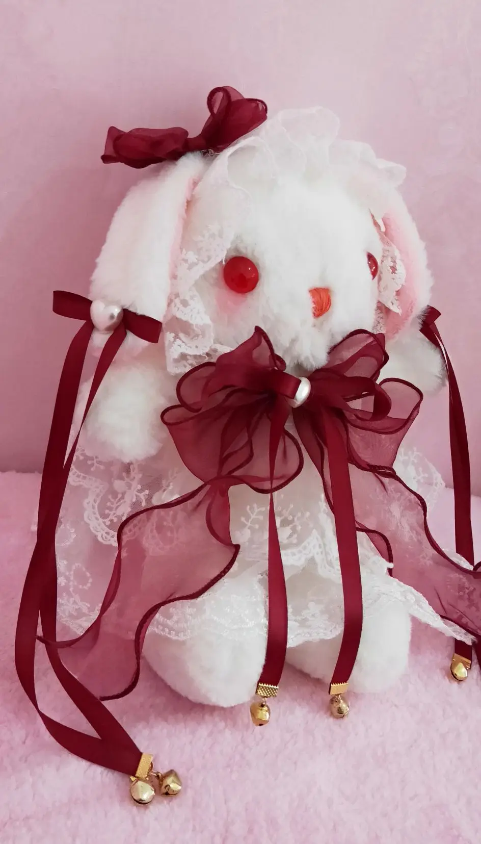 Originálne Handmade Lolita Niesť Vak Králik Niesť Vak Japonské Bábiky Roztomilý Králik Taška . ' - ' . 4