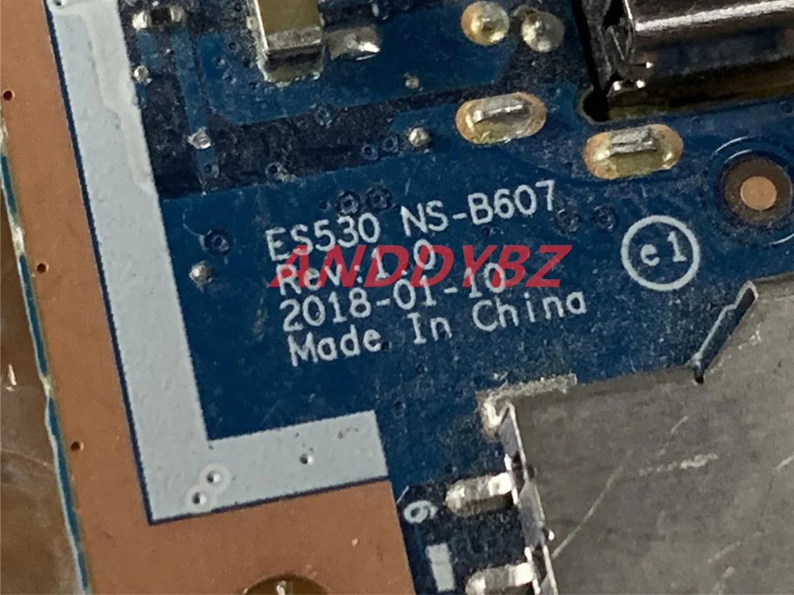 Originálne USB Prepínač Power Board Ns-b607 pre Lenovo Xiaoxin Vzduchu 15iwl 530s-15 testované dobré . ' - ' . 2
