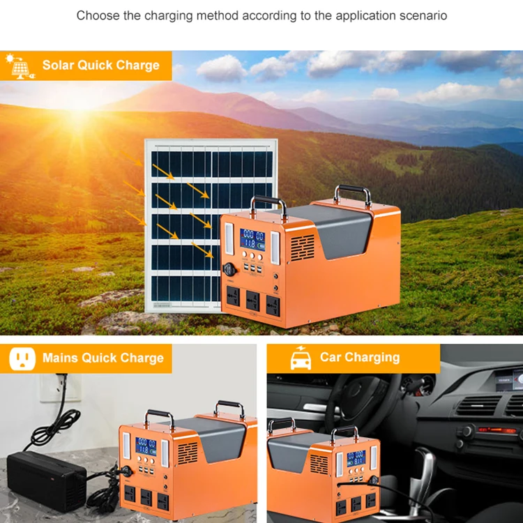 Outdoor Camping Núdzové Domov Solar Power Bank 300W LFP Generátory Prenosné Stanice . ' - ' . 5