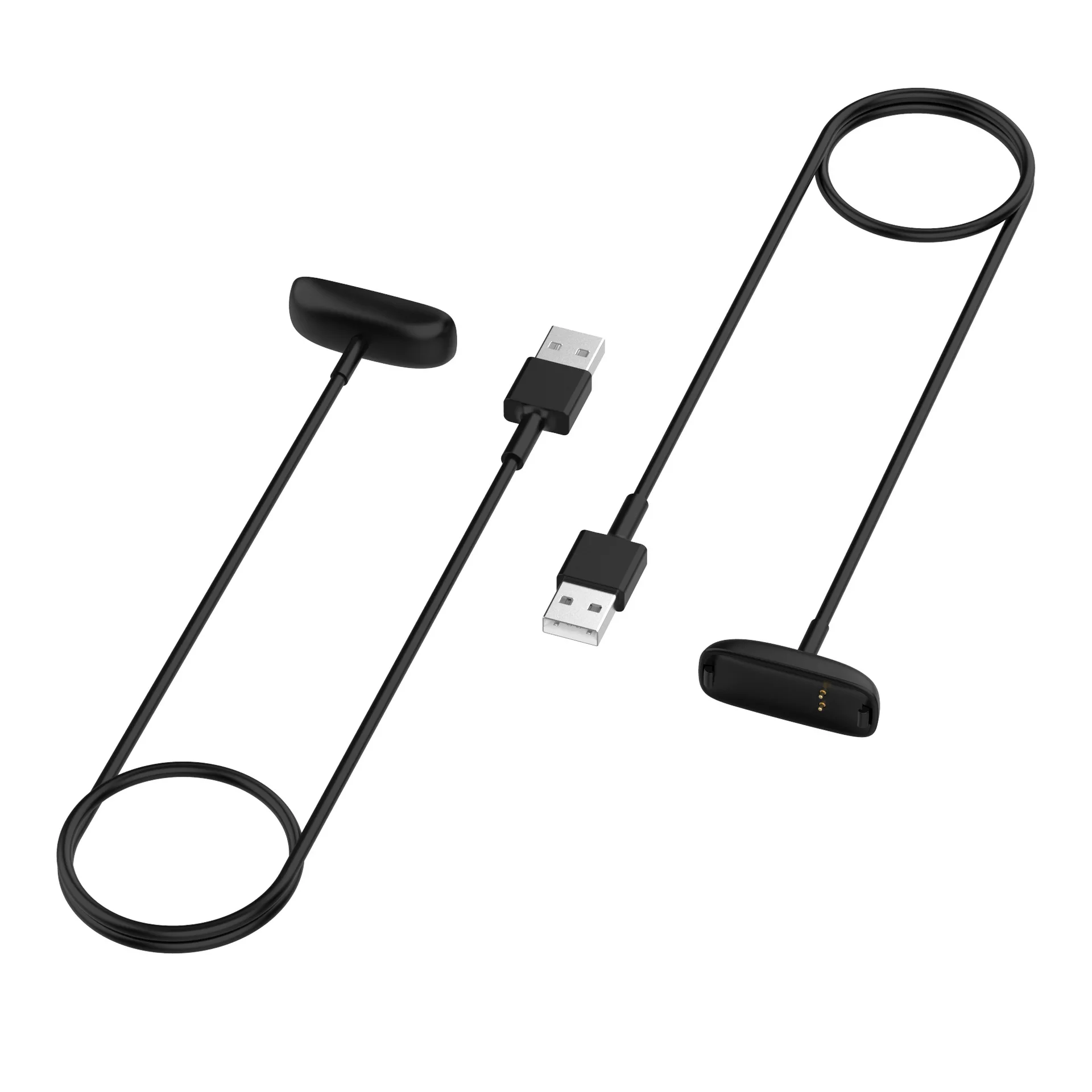 Pre Fitbit Luxe Nabíjací Kábel pre Fitbit Poplatok 5 Kapela Bezdrôtový Magnetický Adapta Dock Kolísky Smart Hodinky, Príslušenstvo USB Nabíjačky . ' - ' . 4