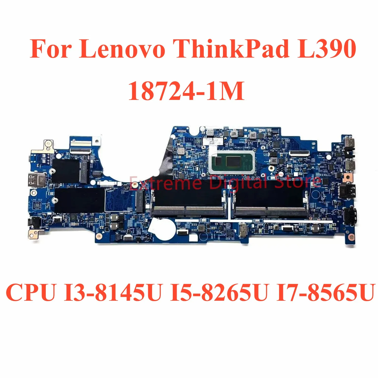 Pre Lenovo ThinkPad L390 Notebook doske 18724-1M s CPU I3-8145U I5-8265U I7-8565U 100% Testované Plne Práce . ' - ' . 0