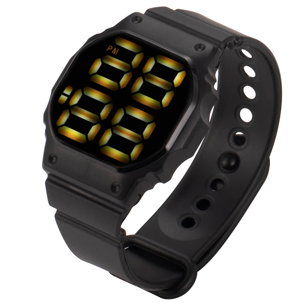 Pánske Náramkové hodinky Digitálne Hodinky pre Mužov Bežné Elektronické Hodiny LED Športové Hodinky Módne Náramky Alarm Deti Relogio . ' - ' . 0
