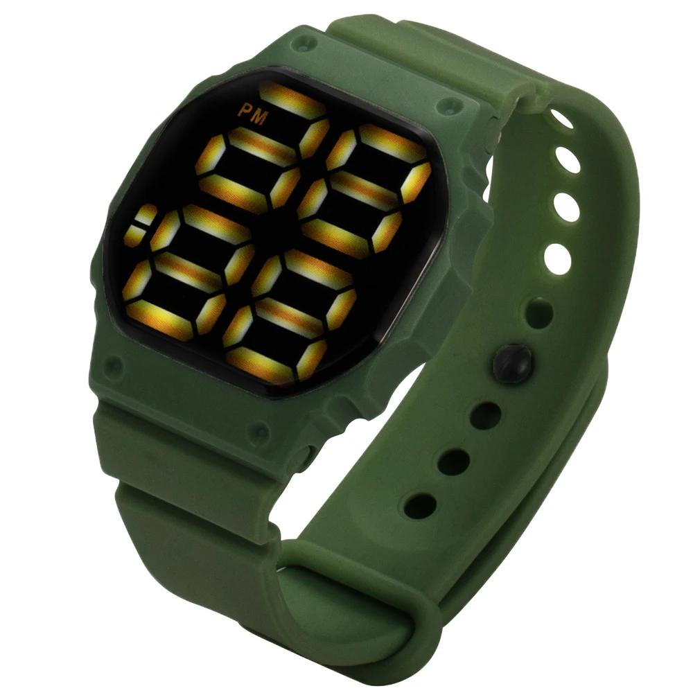 Pánske Náramkové hodinky Digitálne Hodinky pre Mužov Bežné Elektronické Hodiny LED Športové Hodinky Módne Náramky Alarm Deti Relogio . ' - ' . 1