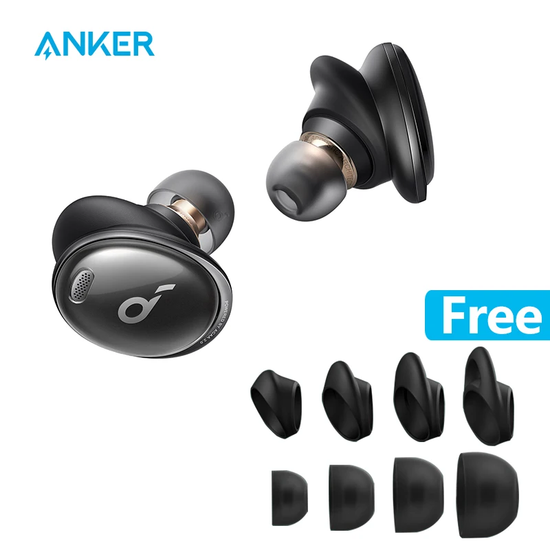 Pôvodné Anker Soundcore Slobody 3 Pro TWS Bluetooth Slúchadlá Slúchadlá ANC Hi-Res Audio 6 Mikrofóny Podporu Bezdrôtového Nabíjania . ' - ' . 0
