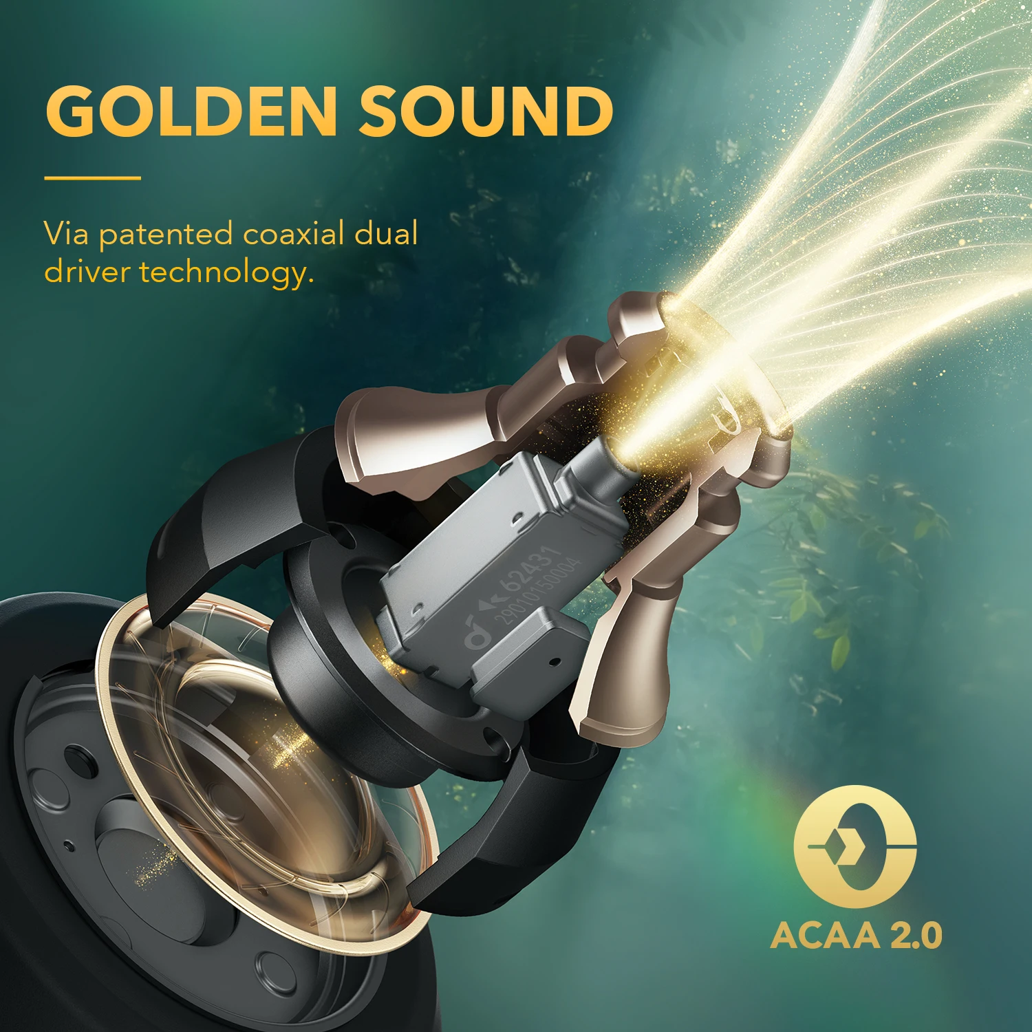 Pôvodné Anker Soundcore Slobody 3 Pro TWS Bluetooth Slúchadlá Slúchadlá ANC Hi-Res Audio 6 Mikrofóny Podporu Bezdrôtového Nabíjania . ' - ' . 2