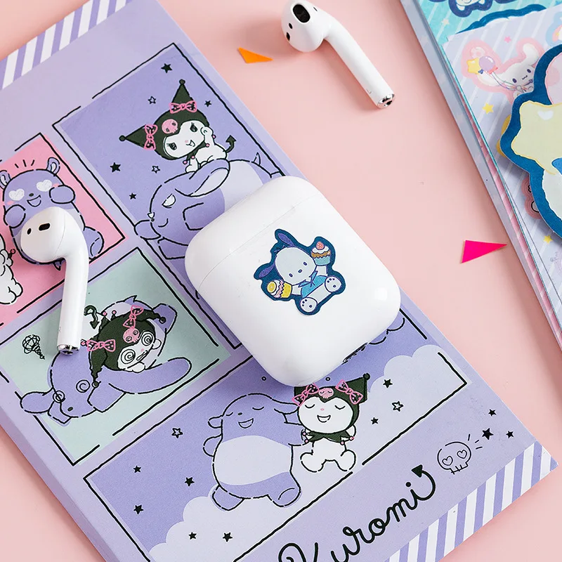 Sanrio Nálepky Nastaviť Kawaii Hello Kitty Cinnamoroll Kuromi Moje Melódie Diy Príručka Materiál Dekorácie-Nálepky Na Kancelárske Potreby Školské Su . ' - ' . 3