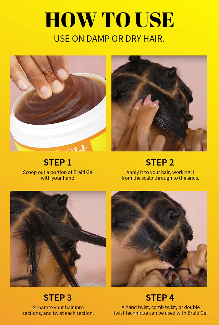 Sevich Pletenie Gél a olej nastaviť pre Oživiť vrkoč Hydratačné Styling Zabrániť svrbenie vlasovej pokožky Proti zabrániť vypadávanie vlasov alebo rednutie . ' - ' . 5