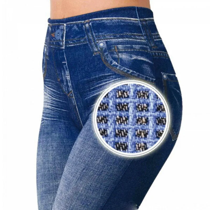 Sexy Ženy, Legíny 2020 Lady Tenké Elastické Jeans sú Legíny s Vrecku Vysoký Pás Slim Fit Denim Fashion nohavice Nohavice dg88 . ' - ' . 5