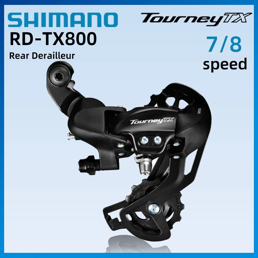 SHIMANO TOURNEY RD-TX800 SGS MTB Prehadzovačka 7/8 Rýchlosť 3x7s 3x8s Horských Bicyklov, jazda na Bicykli Originálne Diely . ' - ' . 0