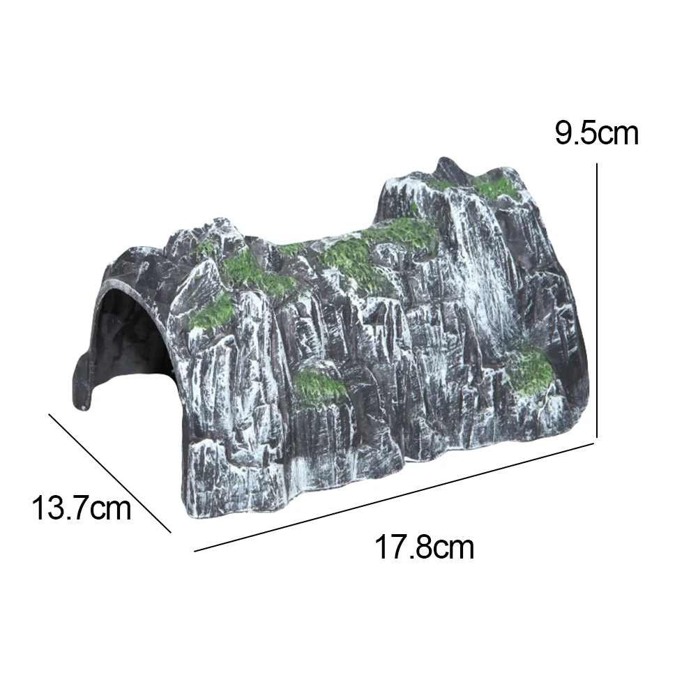 Simulácia Rockery Vlak Jaskyňa Tunel Model DIY Miniatúrne Železničnej Scény Príslušenstvo Simulácia Jaskyňa plastový Tunel Vlakovej Trati Nástroj . ' - ' . 4