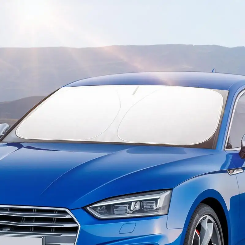 Slnečné Clony Skladacia Slnečník Auto Predné Okno Opaľovací Krém Praktické Čelného Skla Slnečník Kryty Pre Tesla Model 3 A Model Y . ' - ' . 2