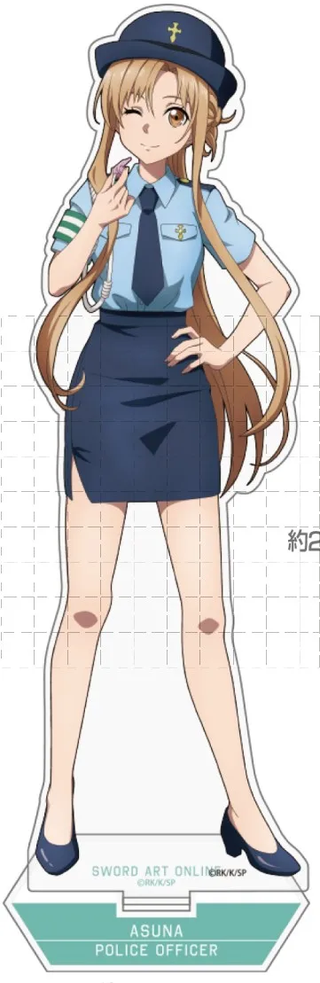 Stojí Model Cosplay Hračka pre Yuki Asuna Anime Sword Art Online Akčné Obrázok Doll Hra SAO Akryl Darček . ' - ' . 3