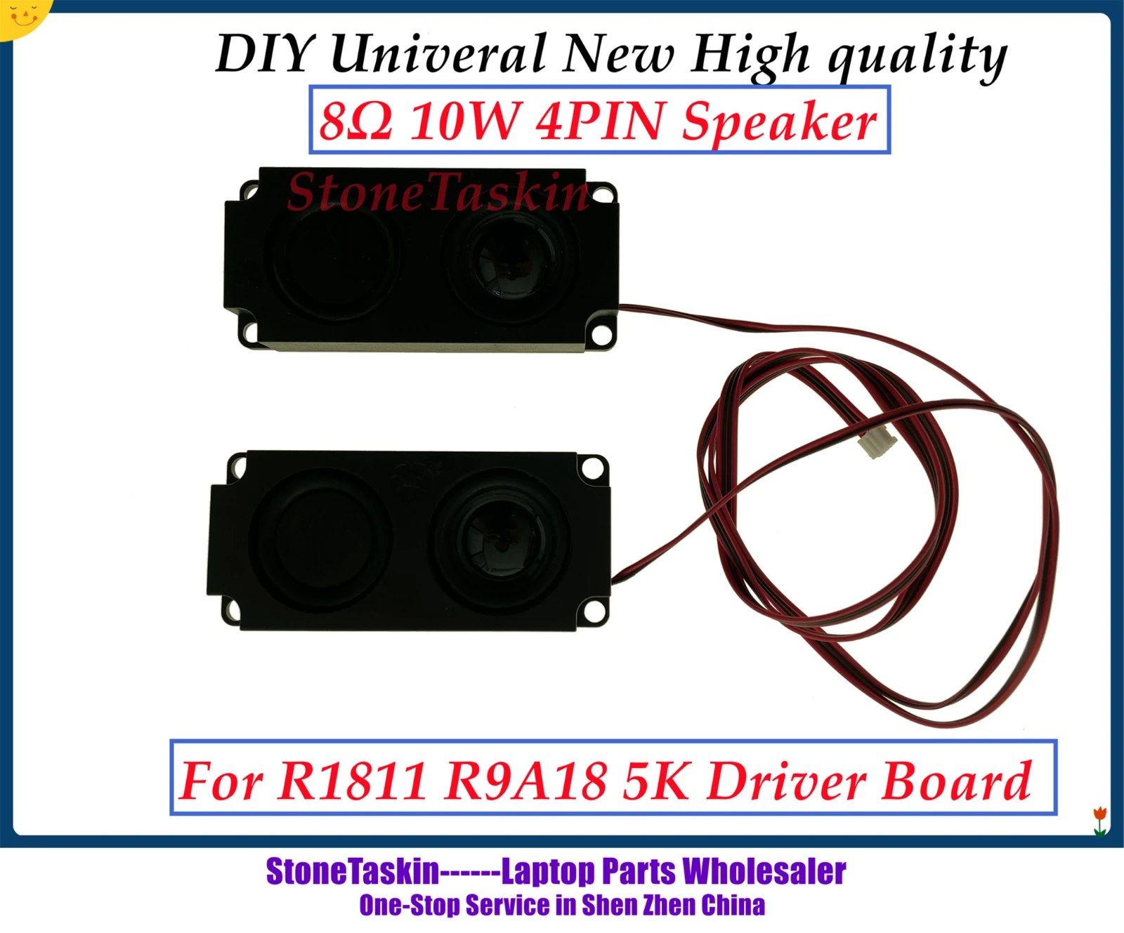 StoneTaskin Vysoko kvalitné Audio reproduktor pre R9513 R9516 R9A18 R1811 Panel 5K Ovládač Rada Reproduktor 8 ohm 10W 100% Testované . ' - ' . 0