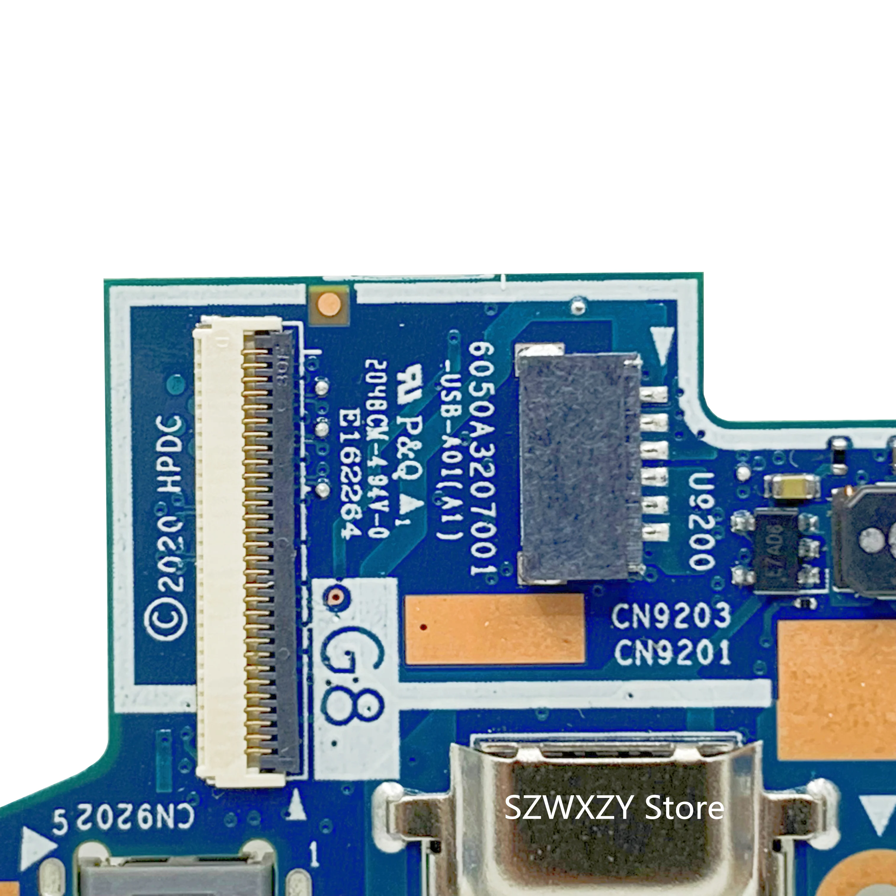 SZWXZY Pre HP Elitebook 840 G7 G8 Notebooku USB Audio Kábel Dosky 6035B0205401-USB-A01 6050A3207001-USB-A01 M07207-001 . ' - ' . 4