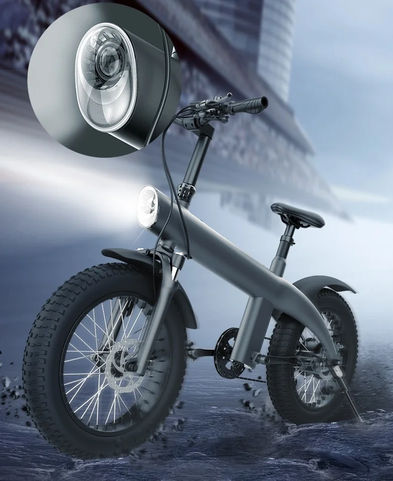 Tuk 20 4.0 Palec Skladací Pneumatiky Klince 48V 1000W Elektrický Bicykel 750W Mountain Bike E E-Bicykel Power Assisted . ' - ' . 5