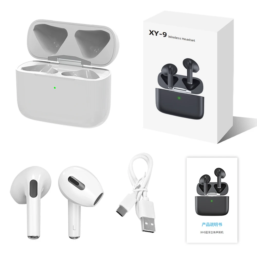 TWS Nové XY-9 In-Ear Športové Bluetooth 5.0 Headset Typ-c Blesku Nabíjanie Podpora pre Bezdrôtové Nabíjanie Touch Ovládania . ' - ' . 4
