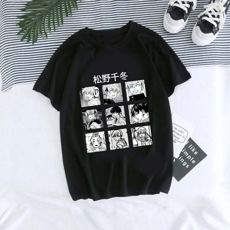 Unisex Tokio Revengers T Shirt Ženy/muži Kawaii Harajuku Manga Grafické Tees Anime T-shirt Letné Topy Japonské Anime Y2k Tričko . ' - ' . 3