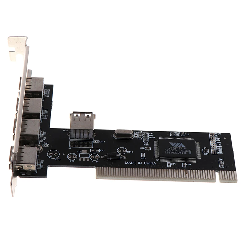 USB 2.0 4 Port 480Mbps Vysokej Rýchlosti CEZ ROZBOČOVAČ PCI Radič Karty Adaptéra PCI Karty pre Vista Windows ME, XP, 2000 98 SE . ' - ' . 3