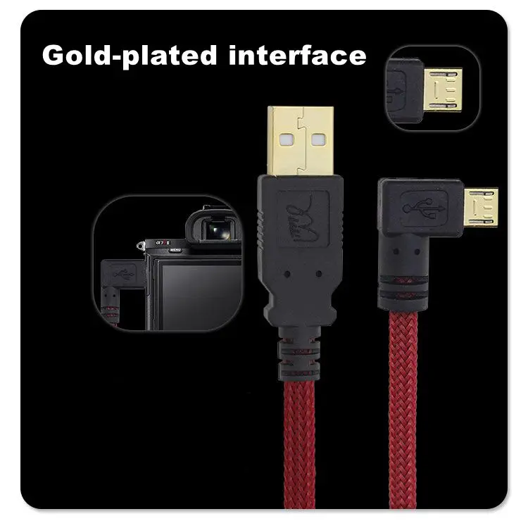USB 2.0 Digitálny Fotoaparát Online Streľba Kábel 3/5/8M Pre Sony A9 A7S2 A6300 A7R2 A72 A7M2 RX1RII Micro SONY SLR Pripojenie Počítača . ' - ' . 3