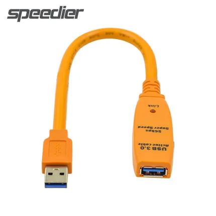 USB 3.0 Zosilnenie Signálu (Napájanie) Kábel Na Riadku Streľba Zosilňovač USB3.0 Externých DC Napájanie Rozšírenie Dátového Kábla . ' - ' . 0