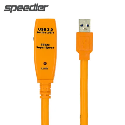 USB 3.0 Zosilnenie Signálu (Napájanie) Kábel Na Riadku Streľba Zosilňovač USB3.0 Externých DC Napájanie Rozšírenie Dátového Kábla . ' - ' . 1