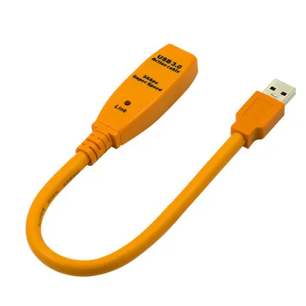USB 3.0 Zosilnenie Signálu (Napájanie) Kábel Na Riadku Streľba Zosilňovač USB3.0 Externých DC Napájanie Rozšírenie Dátového Kábla . ' - ' . 2