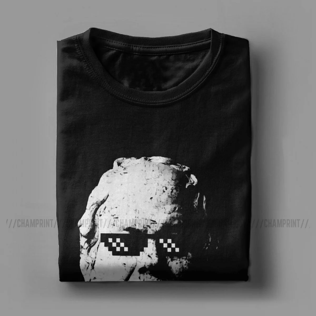 Vedieť Nič Filozof Sokrates T Shirt pre Mužov Čistej Bavlny Funny T-Shirt Platón Tee Tričko Krátky Rukáv Šaty, Tlačené . ' - ' . 4