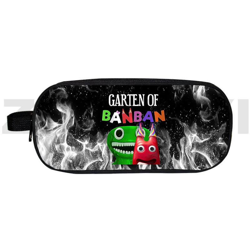 Veľká Hra Garten z BanBan 2 Double-layer peračník Kvalitné Plátno Módne Kozmetické Prípadoch Cestovné make-up Taška Ceruzky, Puzdro . ' - ' . 1